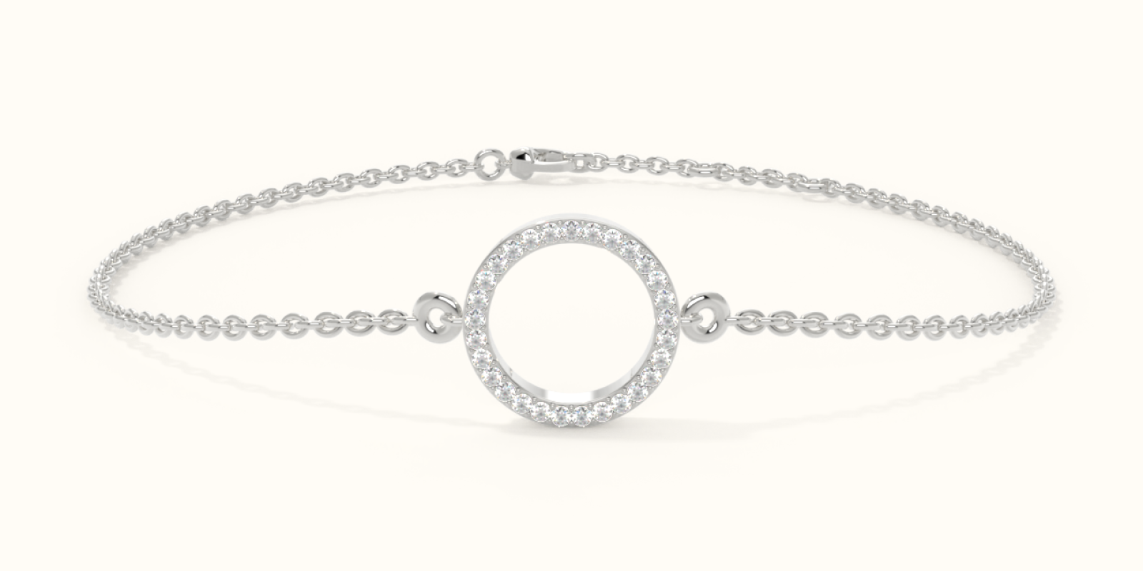 Micro Prong Setting Diamond Everyday Bracelet